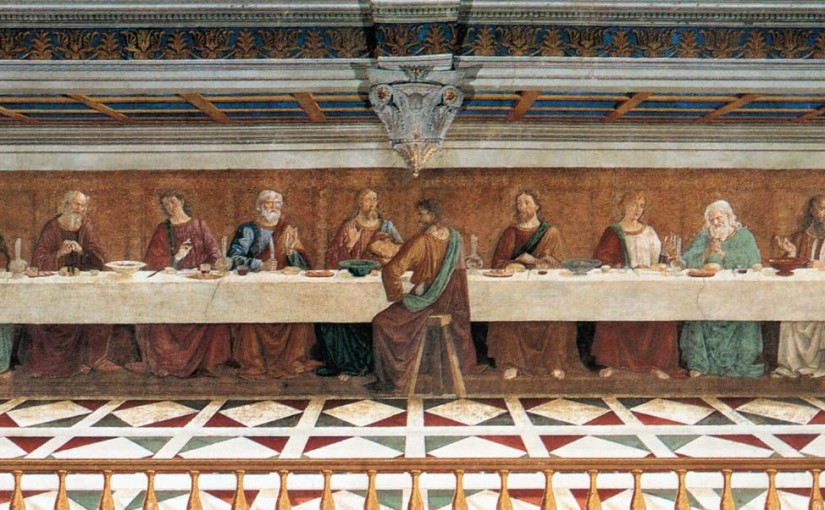 Badia a Passignano and the Last Supper by Domenico Ghirlandaio
